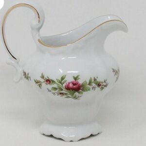 Johann Haviland Bavaria Germany Small Pitcher Creamer Floral Antique